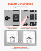 Interruptor de transferencia manual, 30 amperios | VEVOR
