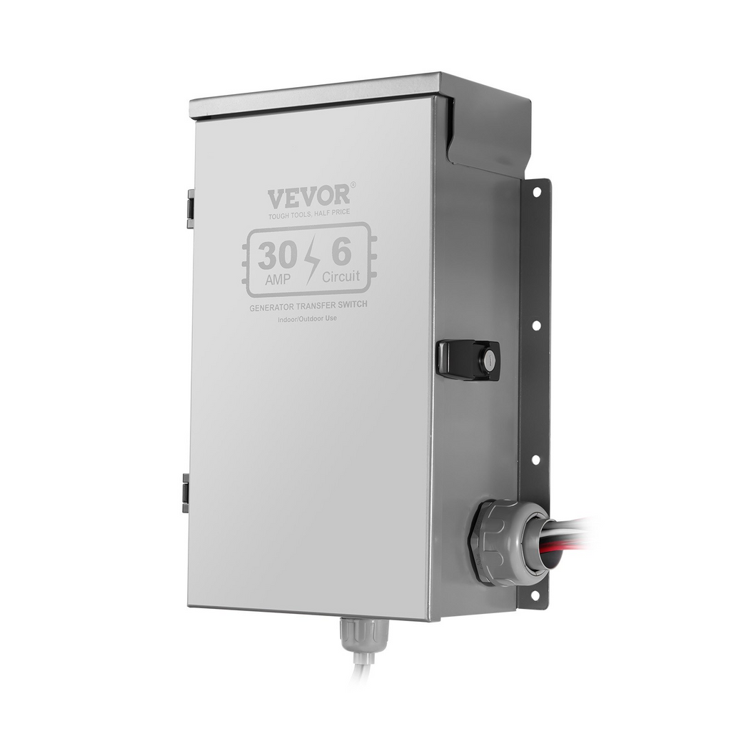 Interruptor de transferencia manual, 30 amperios | VEVOR
