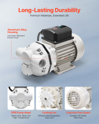 Bomba de transferencia DEF, 10.5 GPM, 110 V | VEVOR