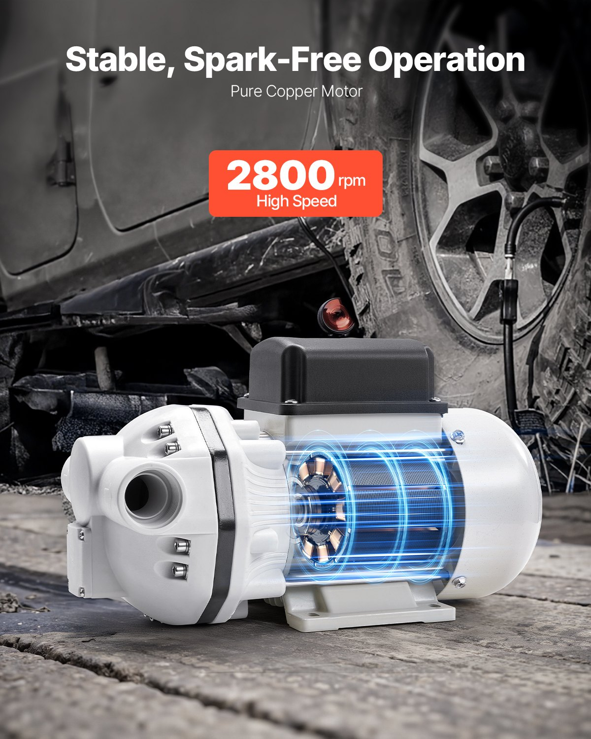 Bomba de transferencia DEF, 8 GPM, 110 V, 220 W | VEVOR