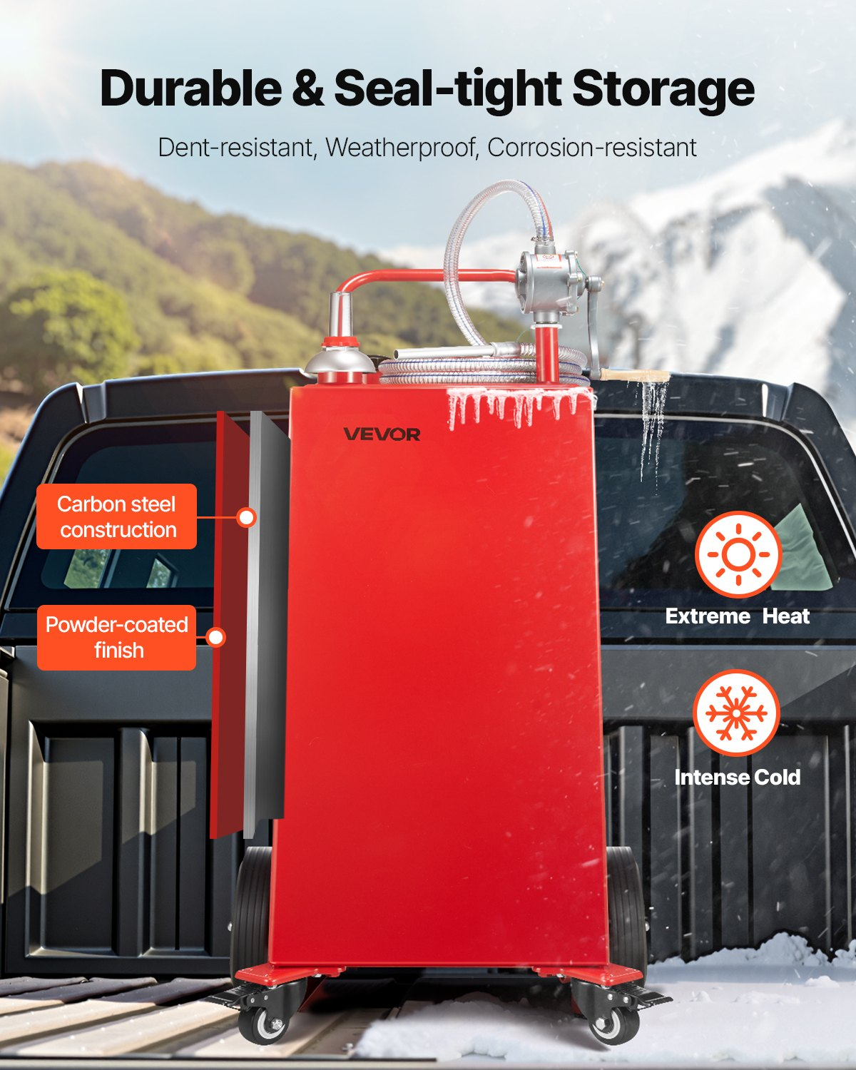 Tanque de combustible de 40 galones | VEVOR