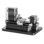 Mini torno de metal didáctico, 7 x 13 cm, 36 W | VEVOR