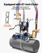 Máquina manual de corte de tubos CG2-11Y | VEVOR