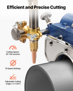 Máquina de corte de tuberías de gas electromagnética
