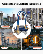 Máquina de corte de tuberías de gas electromagnética