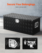 Caja de herramientas de aluminio resistente para caja LCZXGJX354 | VEVOR