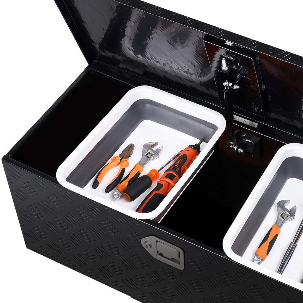 Caja de herramientas de aluminio resistente para caja LCZXGJX354 | VEVOR