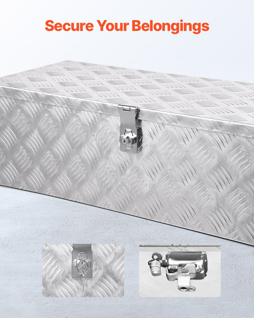 Caja de herramientas de aluminio resistente para caja LCZXGJX301 | VEVOR