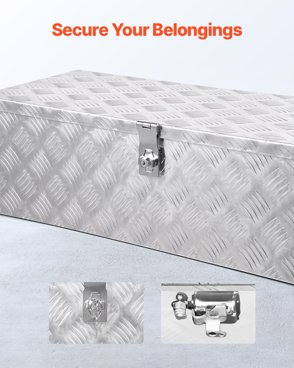 Caja de herramientas de aluminio resistente para caja LCZXGJX301 | VEVOR