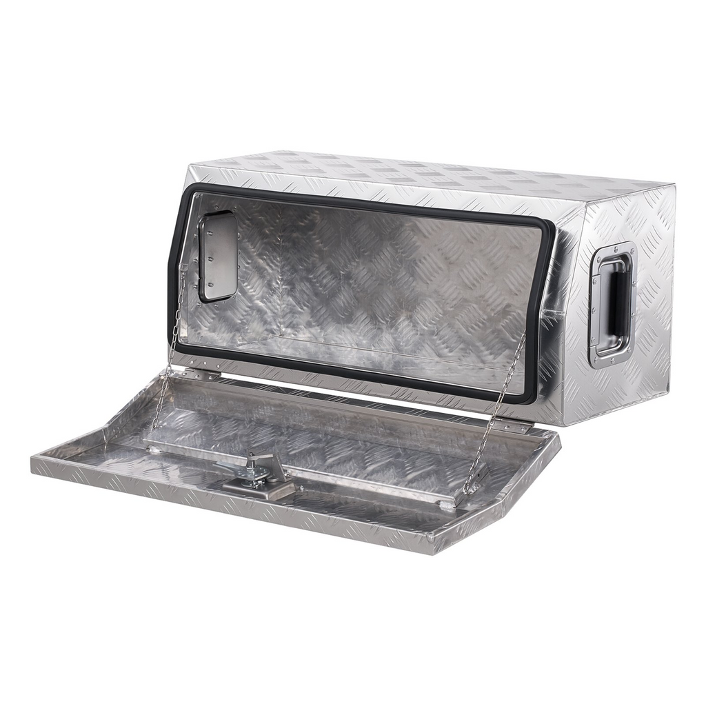Caja de herramientas de aluminio resistente para caja, 33 cm | VEVOR