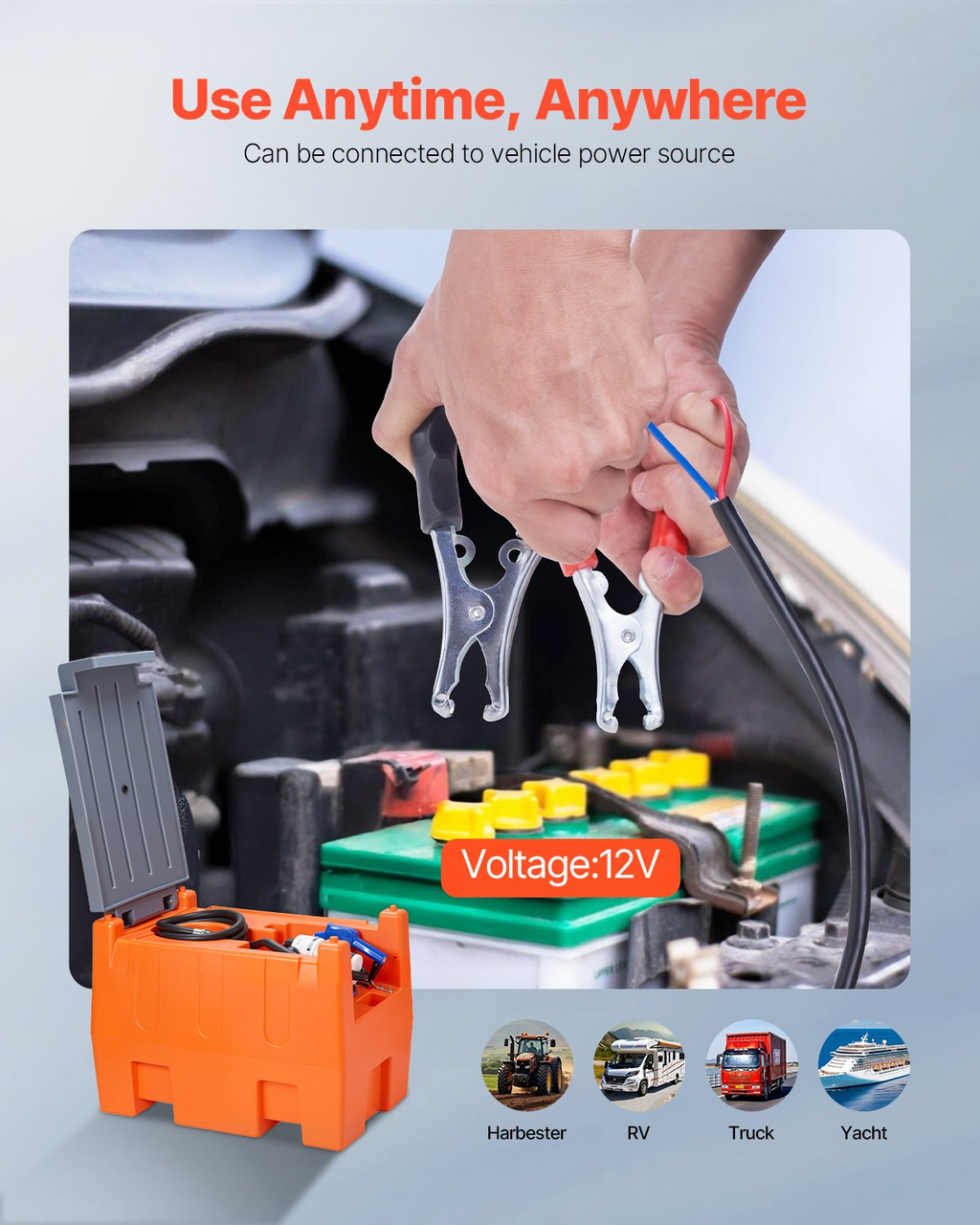Kit de bomba de transferencia de 12 V DEF, 8.5 GPM | VEVOR