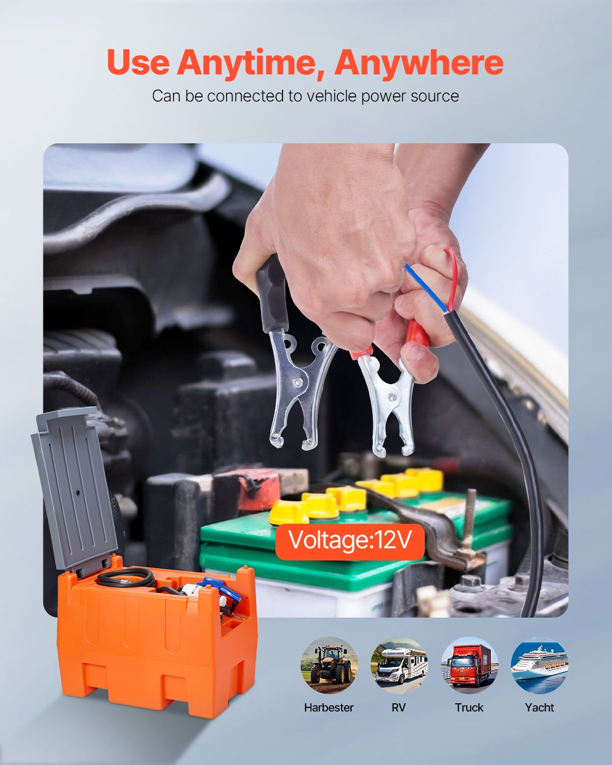 Kit de bomba de transferencia de 12 V DEF, 8.5 GPM | VEVOR
