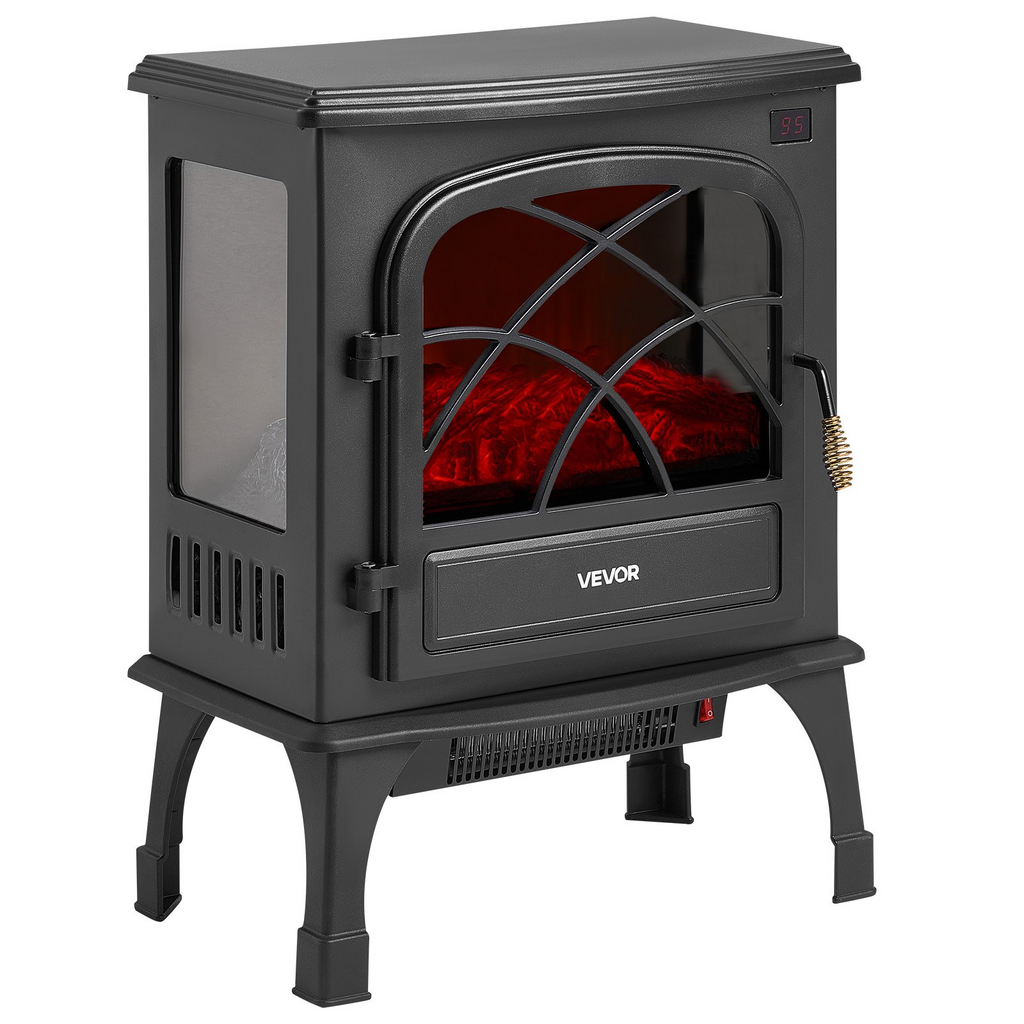 Chimenea eléctrica portátil independiente de 65 cm | VEVOR