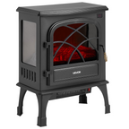 Chimenea eléctrica portátil independiente de 65 cm | VEVOR