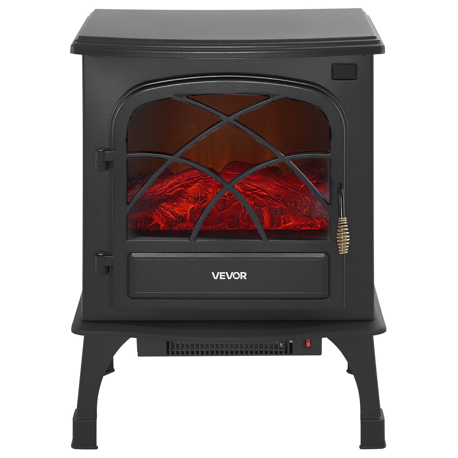 Chimenea eléctrica portátil independiente de 65 cm | VEVOR