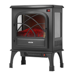 Chimenea eléctrica portátil independiente de 65 cm | VEVOR
