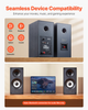Altavoces de estantería autoamplificados, 25 W x