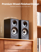 Altavoces de estantería autoamplificados, 25 W x | VEVOR