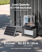 Abrepuertas solar | VEVOR