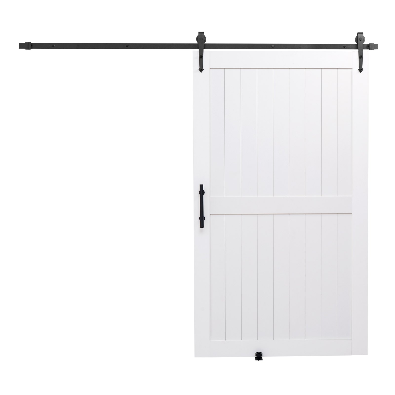 Puerta corrediza tipo granero, 48 x 84 pulgadas