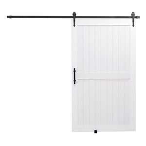 Puerta corrediza tipo granero, 48 x 84 pulgadas