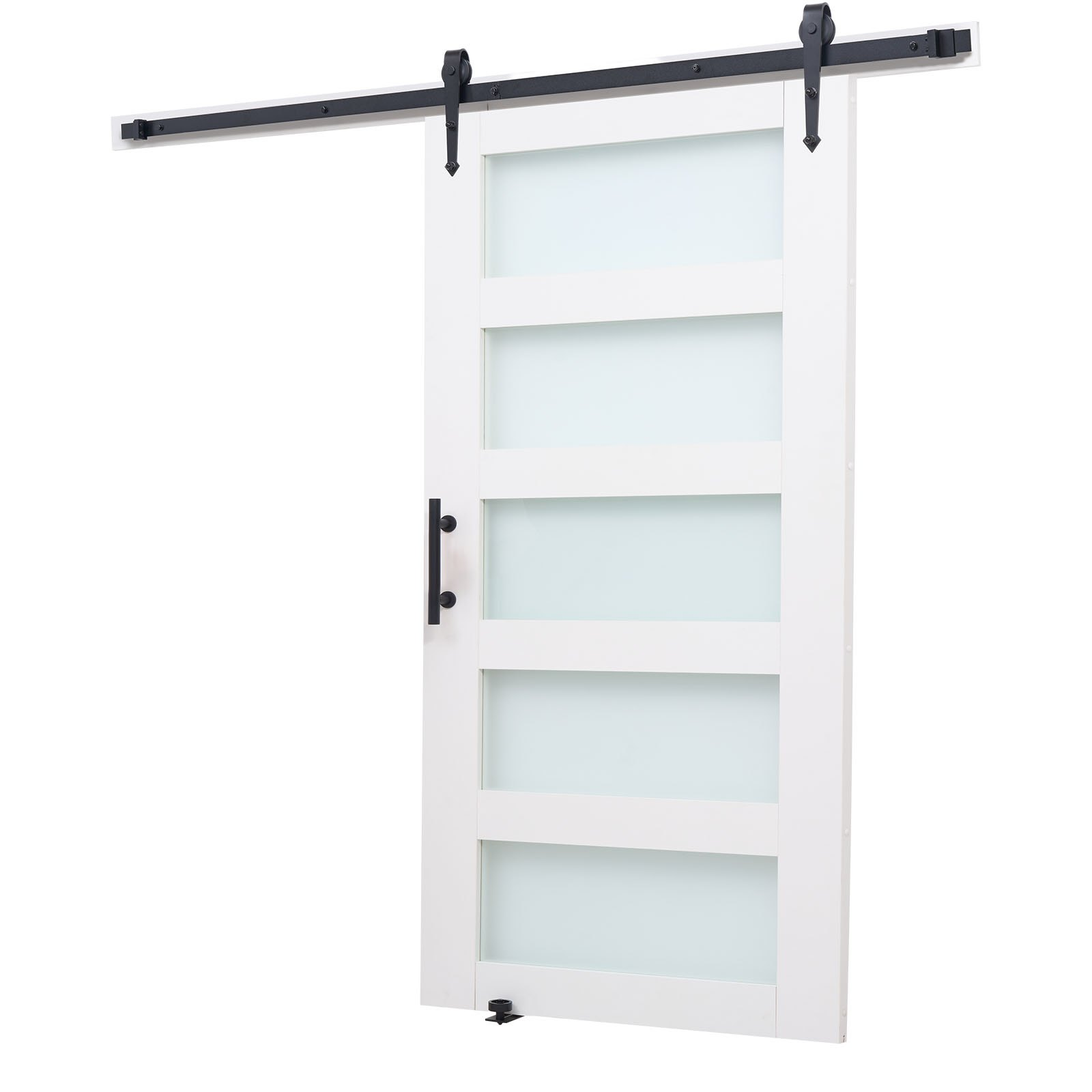 Puerta corrediza tipo granero, 42 x 84 pulgadas
