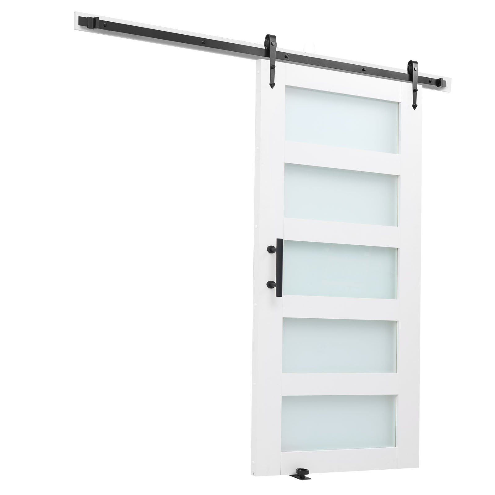 Puerta corrediza tipo granero, 42 x 84 pulgadas