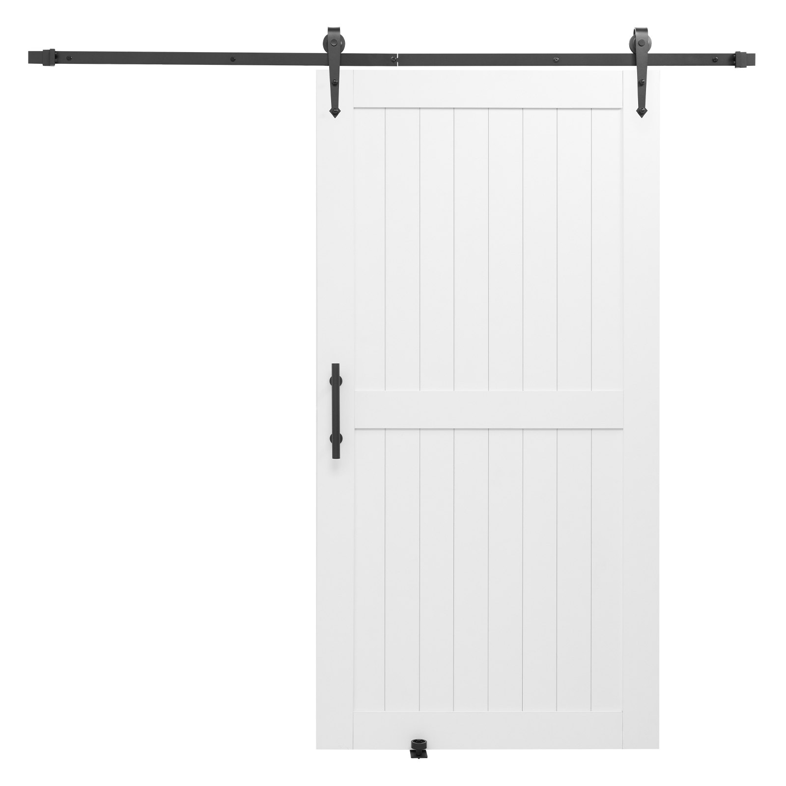 Puerta corrediza tipo granero, 42 x 84 pulgadas GCMFHBHXTZ | VEVOR