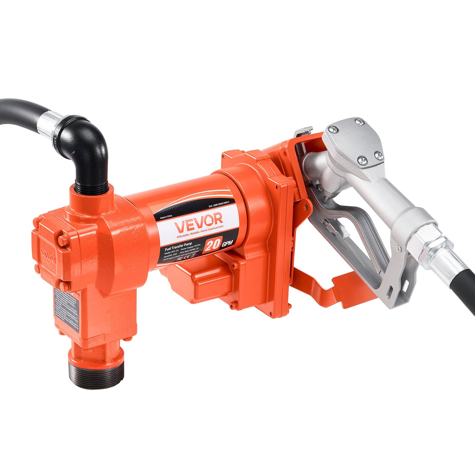Bomba de transferencia de combustible, 12 V CC FBBMG20GPM | VEVOR