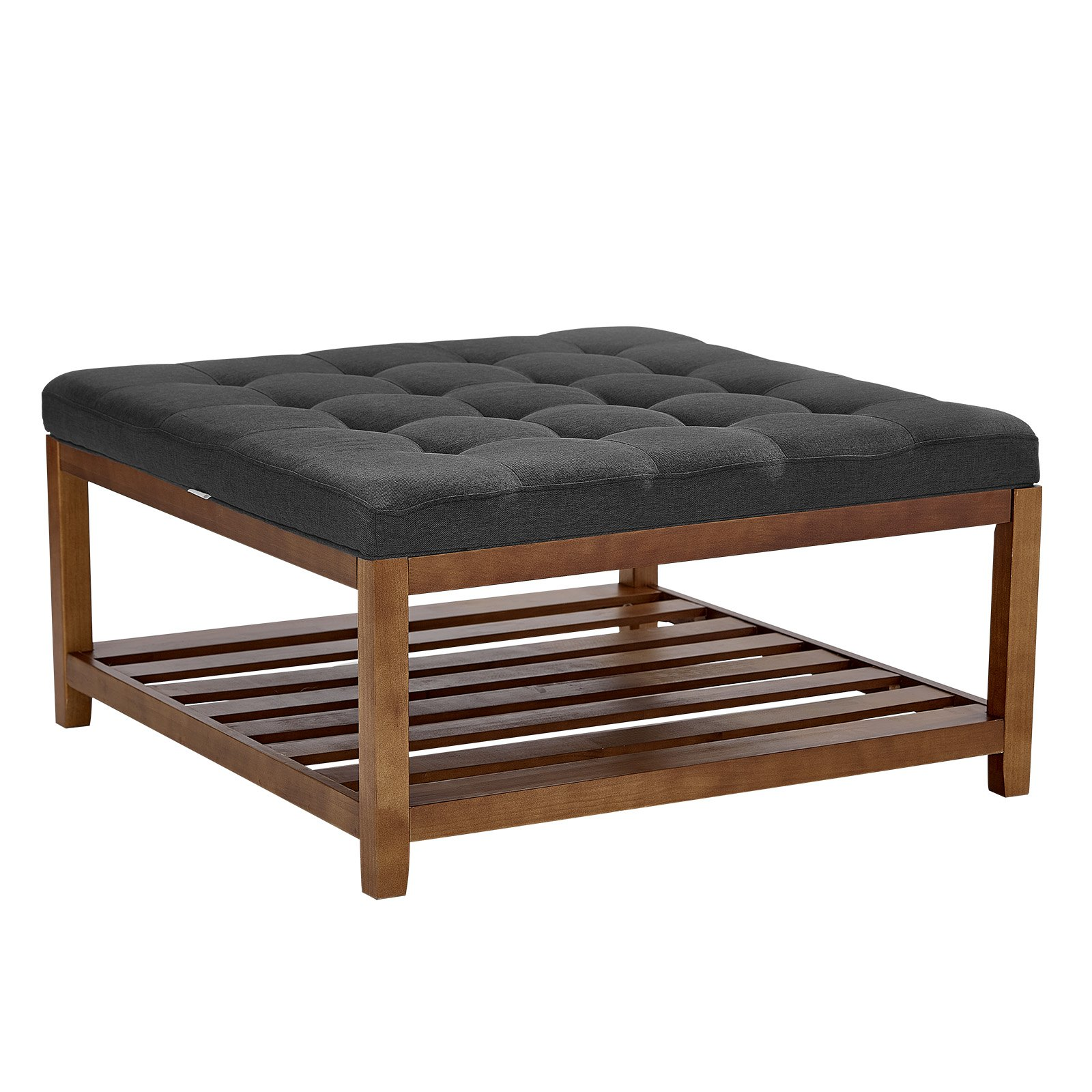 Mesa de centro otomana cuadrada grande | VEVOR