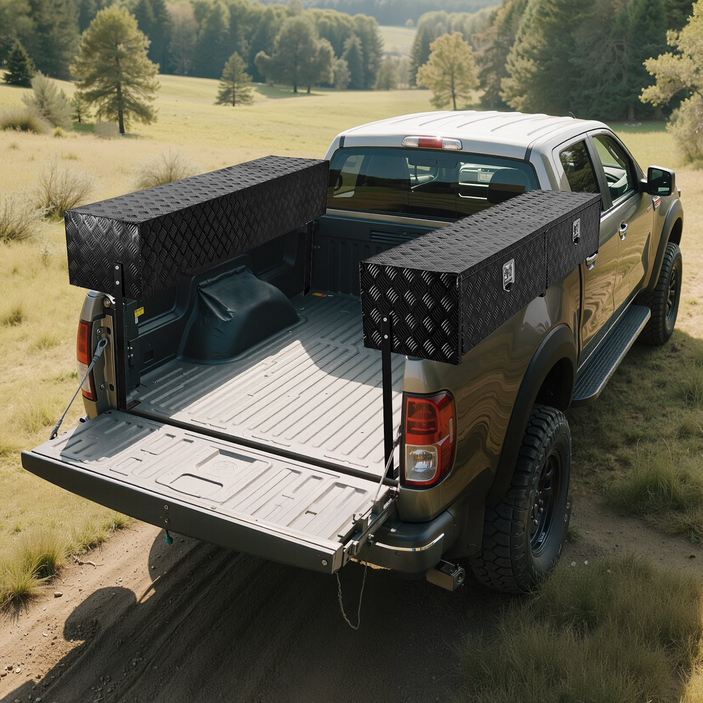 Caja de herramientas para camioneta, 72 x 13 x 16 pulgadas | VEVOR