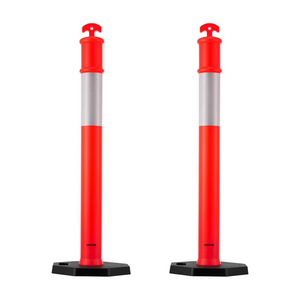 Pack de 2 postes de señalización vial