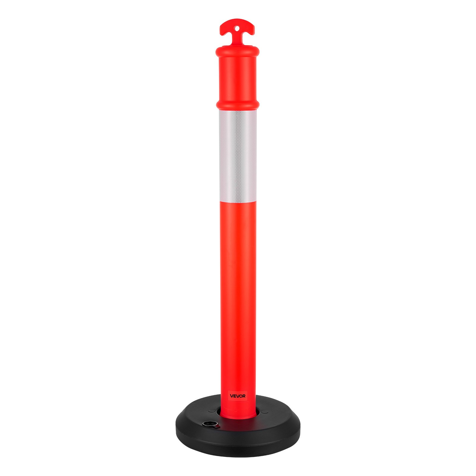Paquete de 9 postes de señalización vial, 122 cm | VEVOR