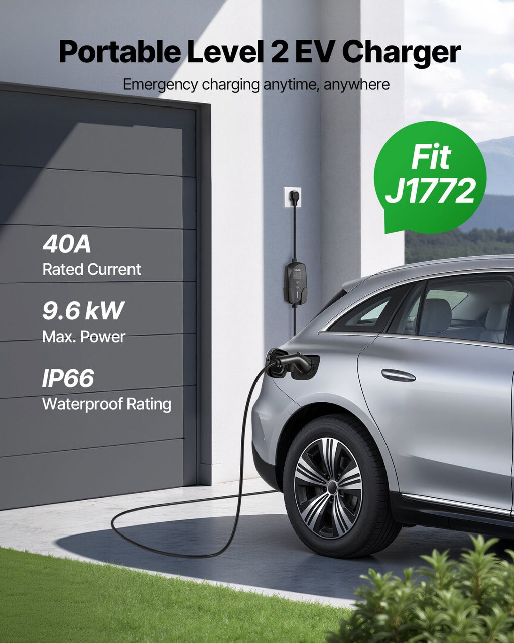 Cargador Nivel 2 para vehículos eléctricos | VEVOR
