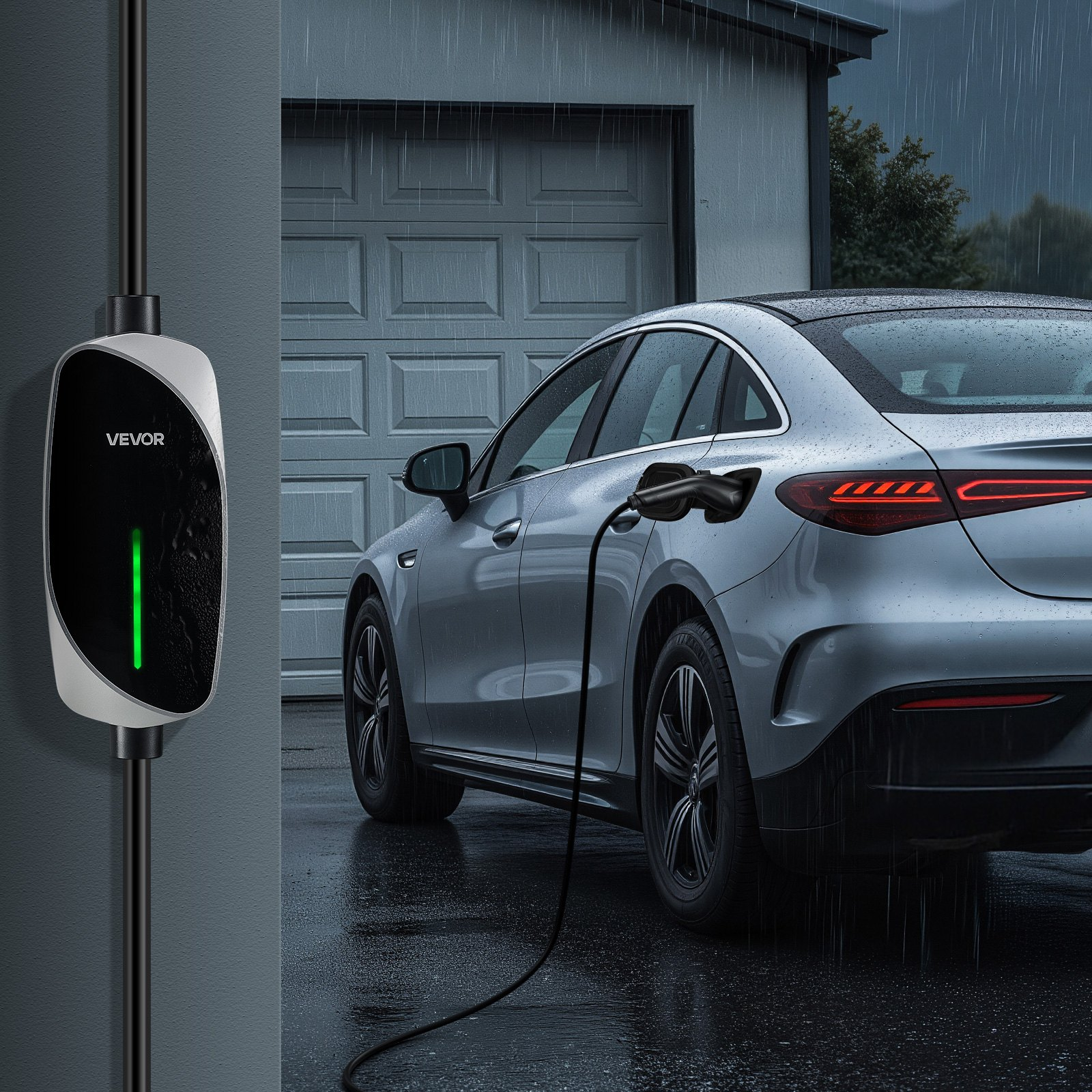 Cargador Nivel 1 y 2 para vehículos eléctricos | VEVOR