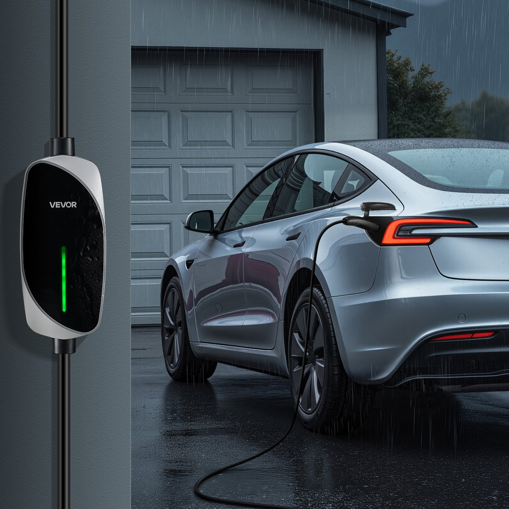 Cargador Nivel 1/2 para Tesla, 16 amperios | VEVOR