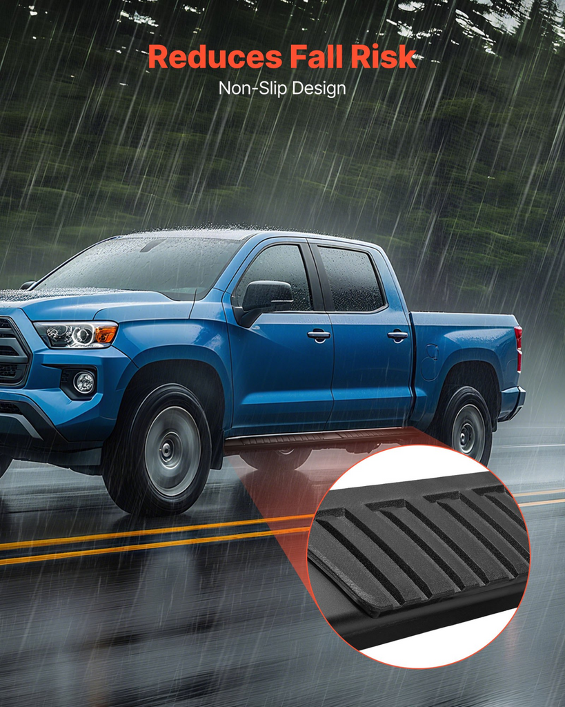 Estribos laterales de 6" para Dodge Ram 1500 Crew Cab