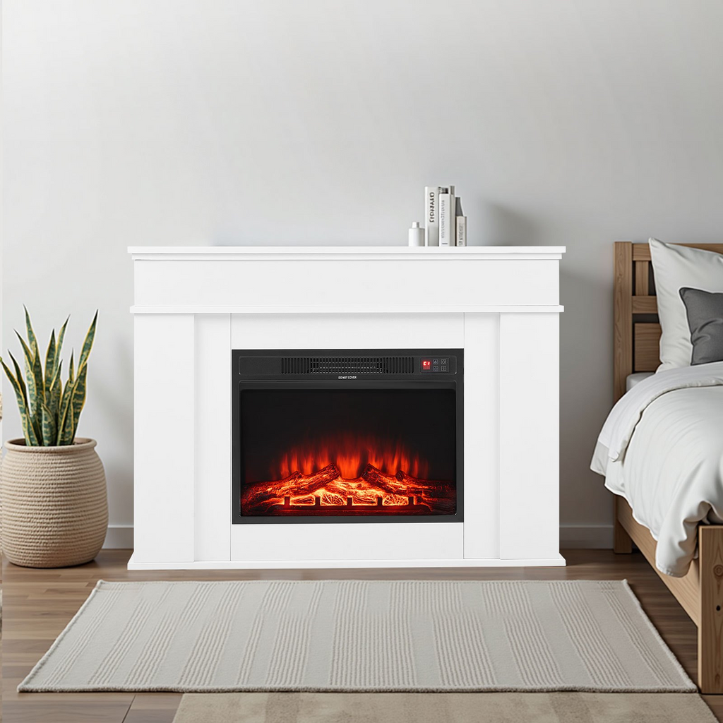 Chimenea eléctrica independiente de 43 pulgadas | VEVOR