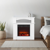 Chimenea eléctrica independiente de 84 cm (33 pulgadas)