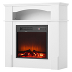 Chimenea eléctrica independiente de 84 cm (33 pulgadas) | VEVOR