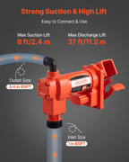 Bomba de transferencia de combustible de 110 V | VEVOR