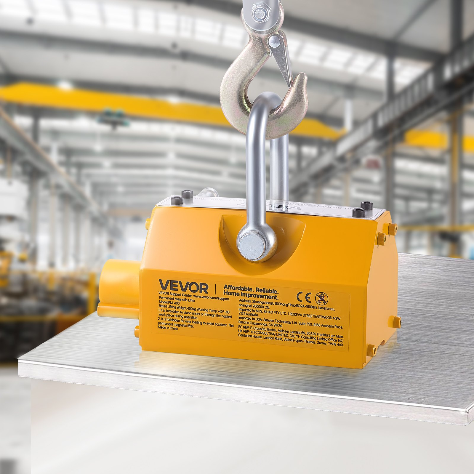 Elevador magnético permanente UXYCXP880L | VEVOR