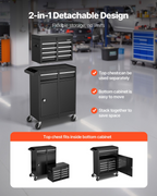 Caja de herramientas rodante, diseño | VEVOR