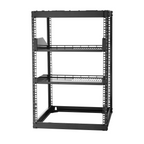 Rack de red de 16U con estructura abierta | VEVOR