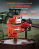Bomba de transferencia de combustible de 110 V, 76 L