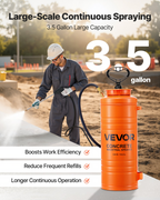 Pulverizador industrial de hormigón | VEVOR