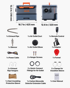 Calefactor diésel, 8 kW, CC 12 V/24 V