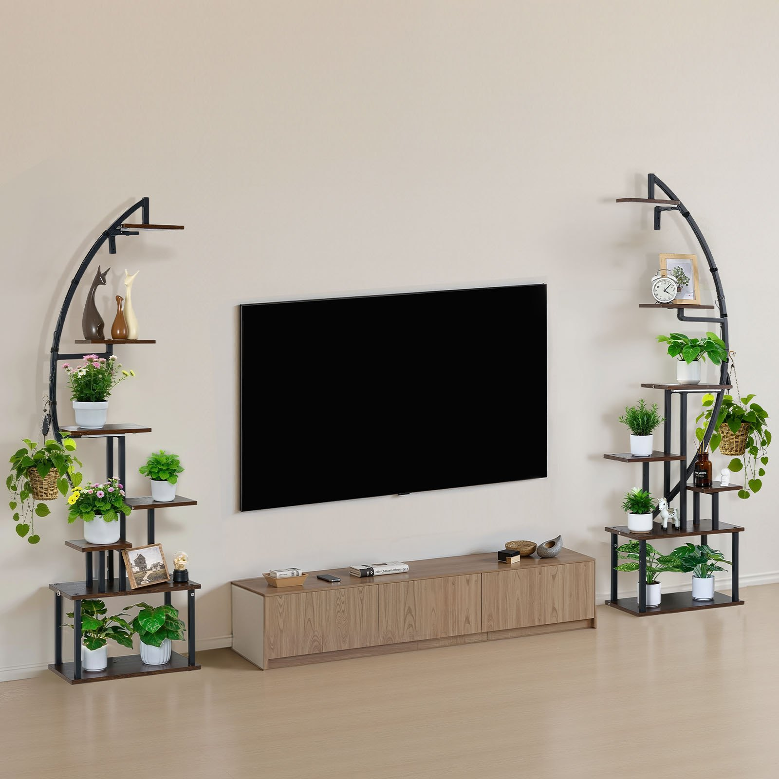 Soporte para plantas de interior con luces de cultivo | VEVOR