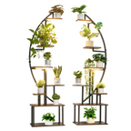 Soporte para plantas de interior con luces de cultivo | VEVOR