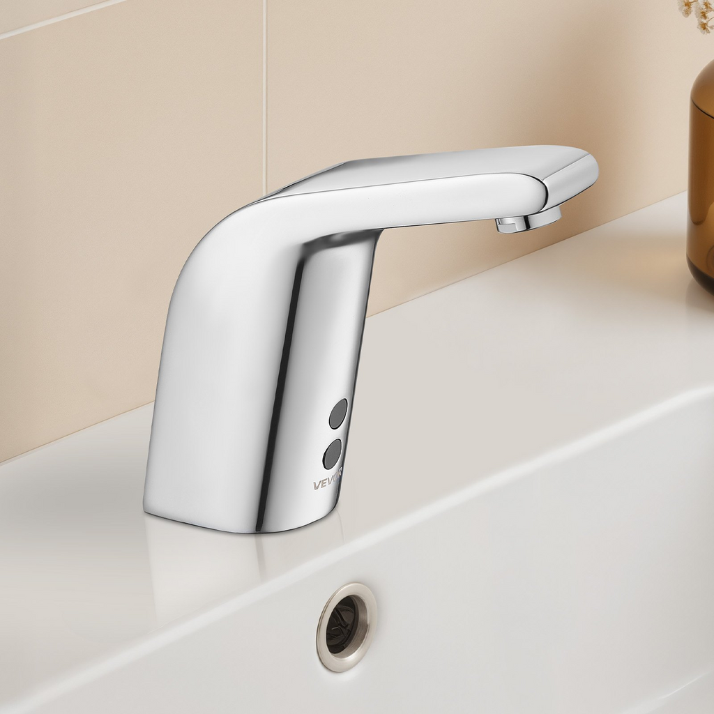 Grifo de lavabo sin contacto, 16 pulgadas | VEVOR